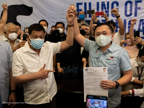 PRRD ‘respects’ Go’s decision to withdraw from presidential race