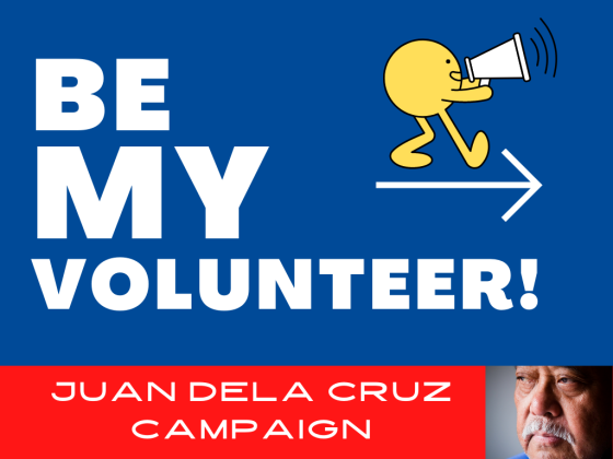 Be My Volunteer - Juan Dela Cruz Campaign (Preview Only)